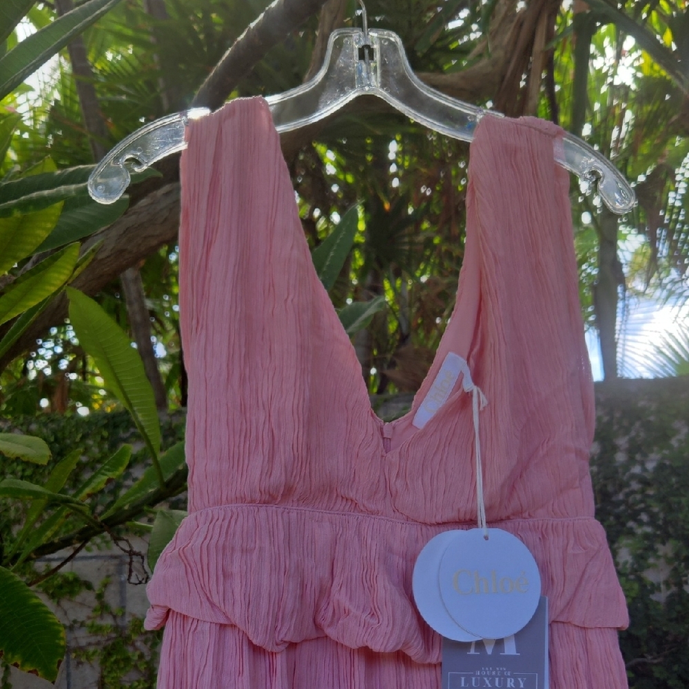 CHLOÉ Pleated Dress - Picture 3 of 9
